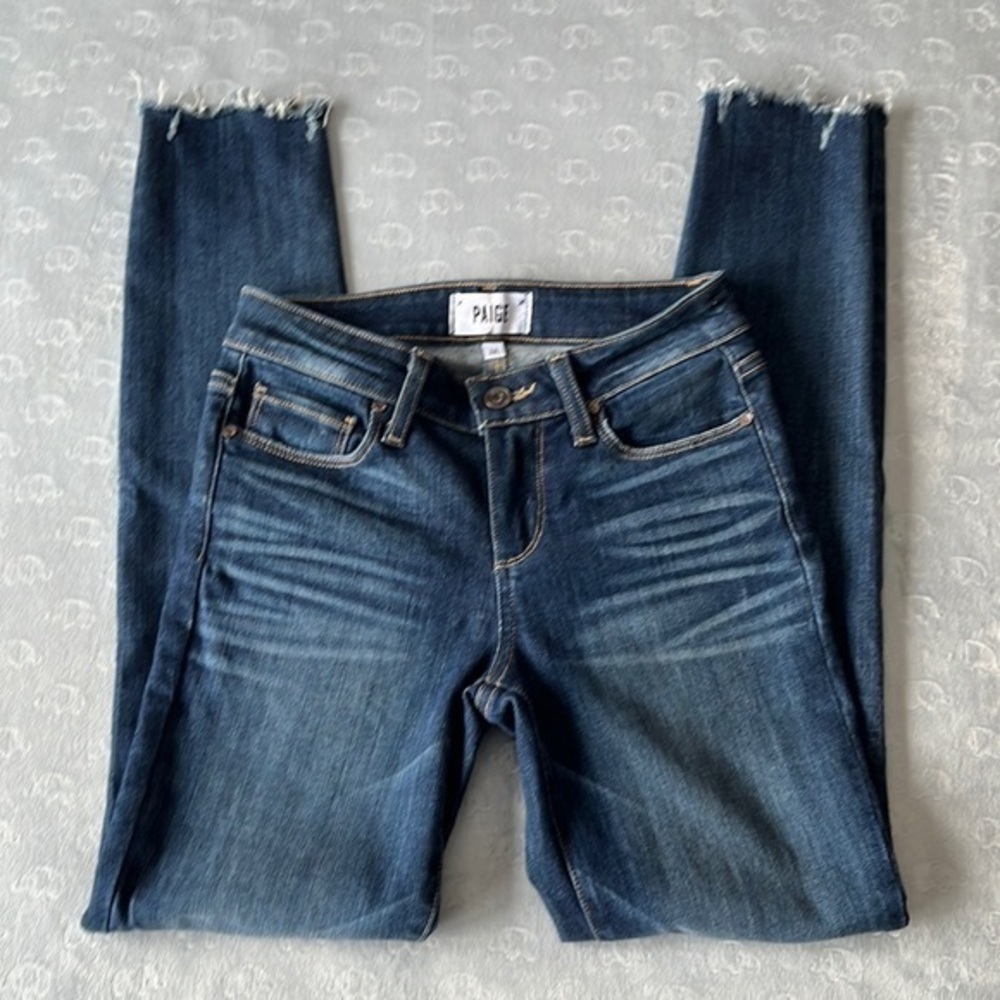 Paige Verdugo Ankle Distressed Raw‎ Hem Size 24